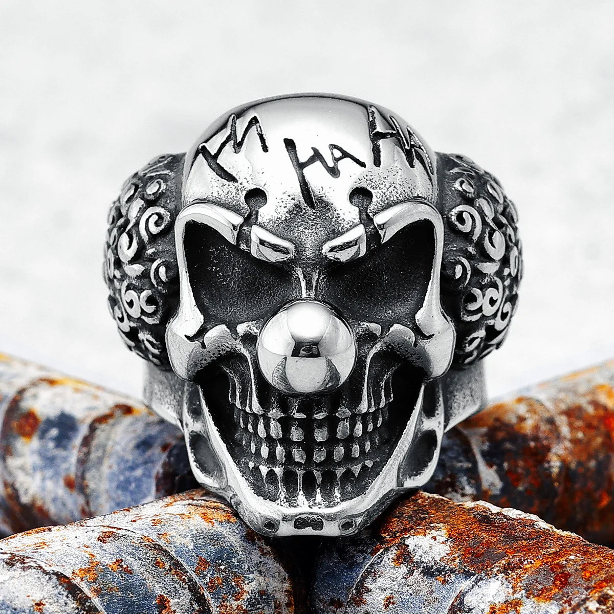 Edelstahl Männer Ring Octopus Skeleton Kapitän Punk HipHop Retro Pirat für Biker Männlich Junge Schmuck Beste Geschenk Dropshipping