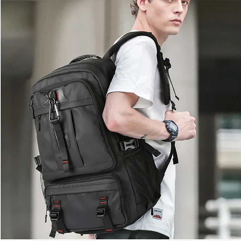 SWISS MILITARY Travel Backpack Large Capacity Waterproof USB Expandable Bag 17.3 Laptop Bag Men Outdoor Sports Backpacks Mochila