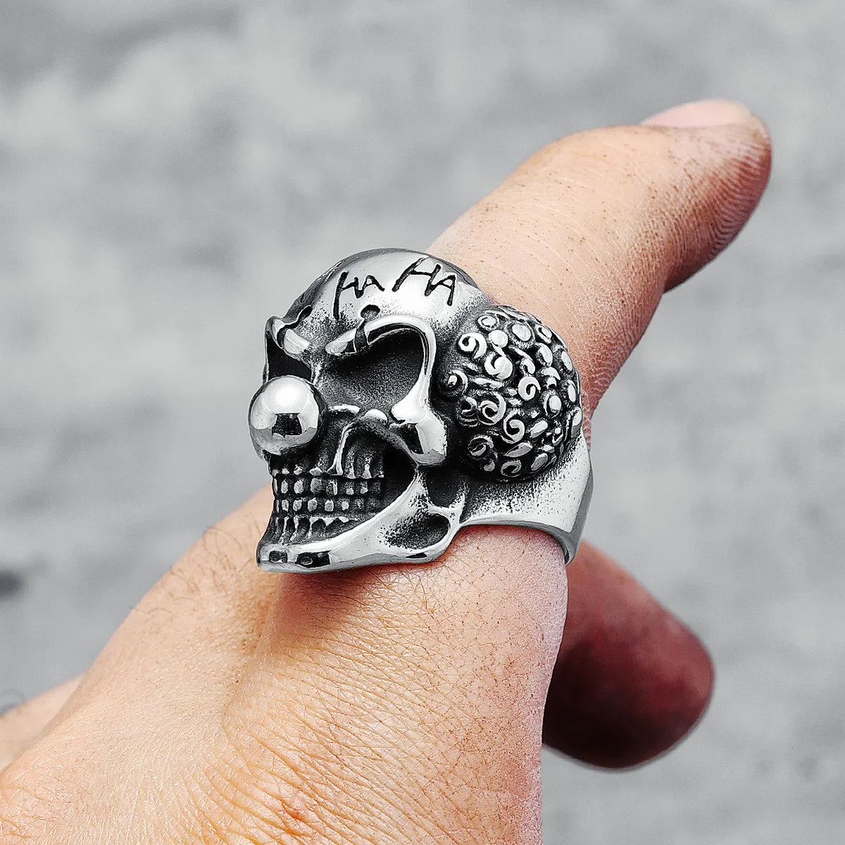 Bague en acier inoxydable pour homme, squelette de poulpe, capitaine, punk, hip-hop, rétro, pirate, pour motard, homme, garçon, bijoux, meilleur cadeau, livraison directe