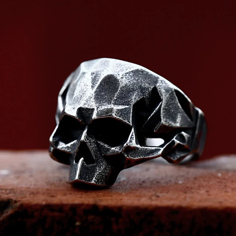 316L Stainless Steel Skull Ring