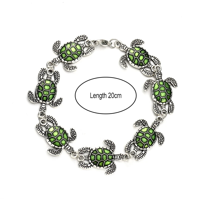 Sea Turtle Bracelet for Women Chain Bracelet Fashion Jewelry