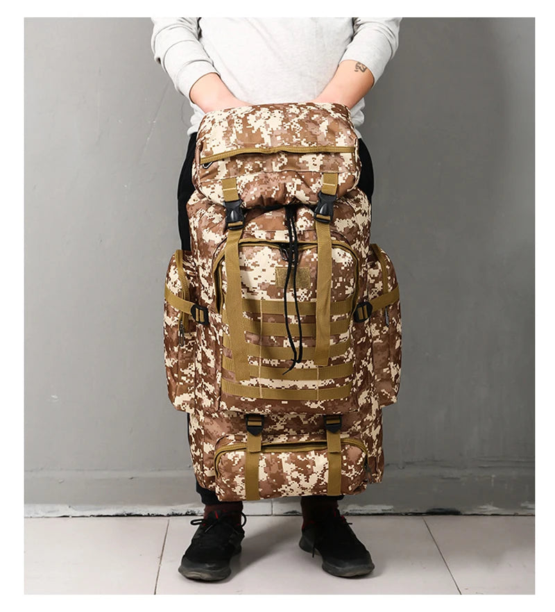 Military Camo Tactical Hiking Men Backpack - Madeinsea©