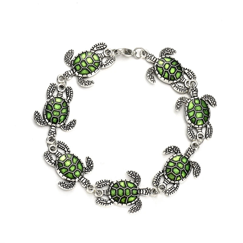 Sea Turtle Bracelet for Women Chain Bracelet Fashion Jewelry