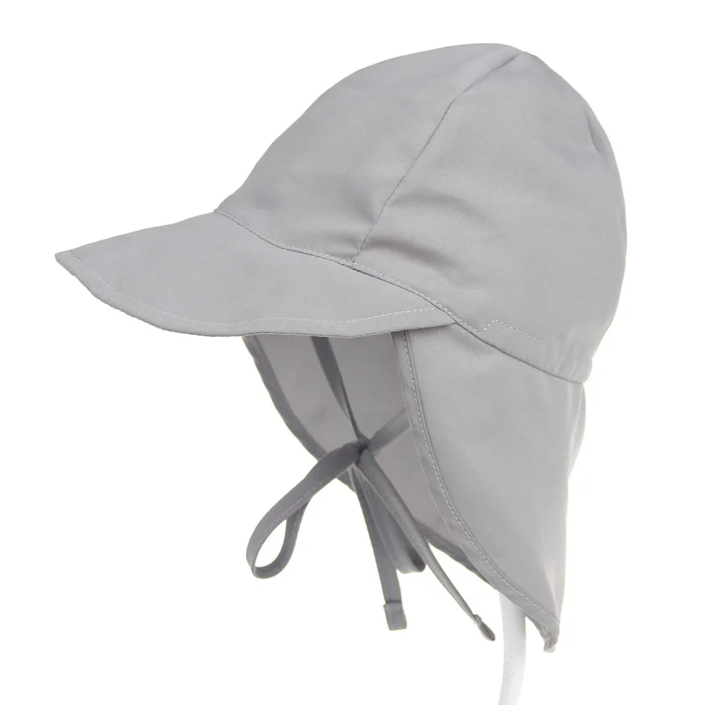 Children's Bucket Hats Adjustable Summer Baby Quick-drying Cap Wide Brim Beach Travel  UV Protection Outdoor Essential Sun Caps