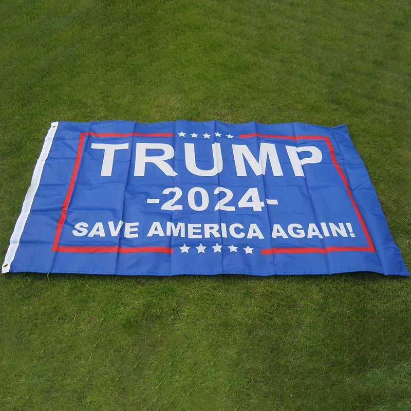 150x90cm Trump 2024 Flag Polyester Printed Trump Flag Keep America Great