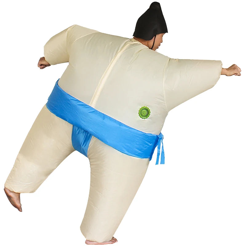 Disfraz de sumo inflable para fiesta, juego de rol, disfraz divertido de luchador, disfraz de Halloween, disfraces de cosplay para niños y adultos