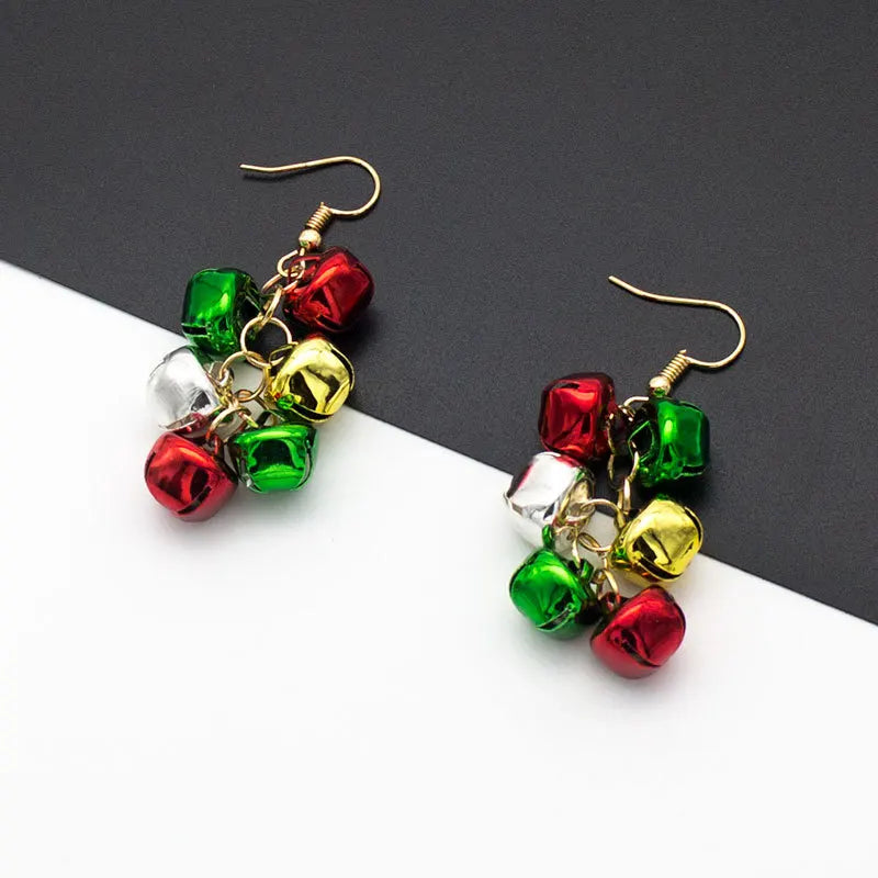 Christmas Earrings Crystal Snowman Jewelry Christmas Tree Stud Earring For Women Creative Party Accessories Girl Gifts - Madeinsea©