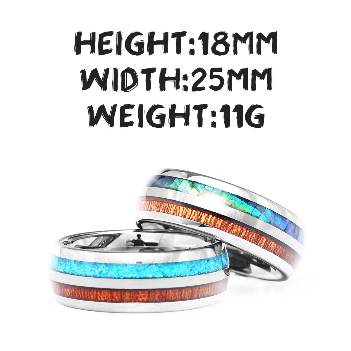 Luxury Tungsten Mens Rings Simple Charm Luxury Artistic Mosaic for Gentleman Male Boyfriend Jewelry Creativity Gift Wholesale