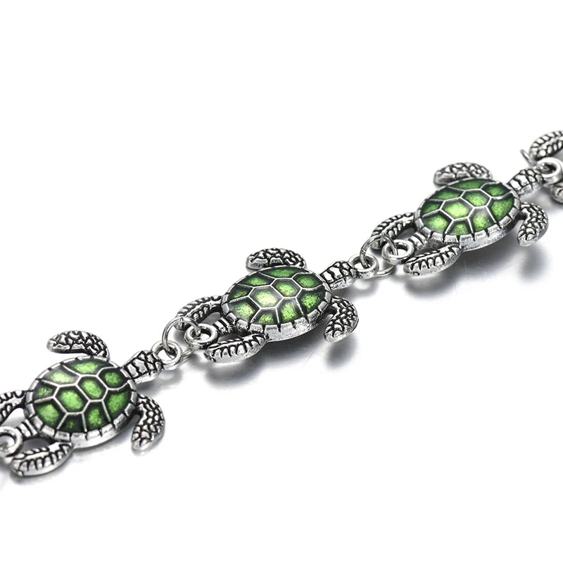 Sea Turtle Bracelet for Women Chain Bracelet Fashion Jewelry