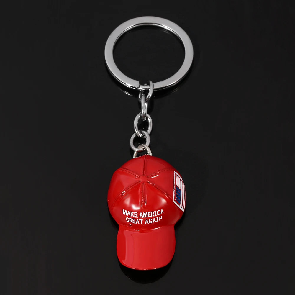 Trump Red Hat Make America Great Again Pendant Keychain - Madeinsea©