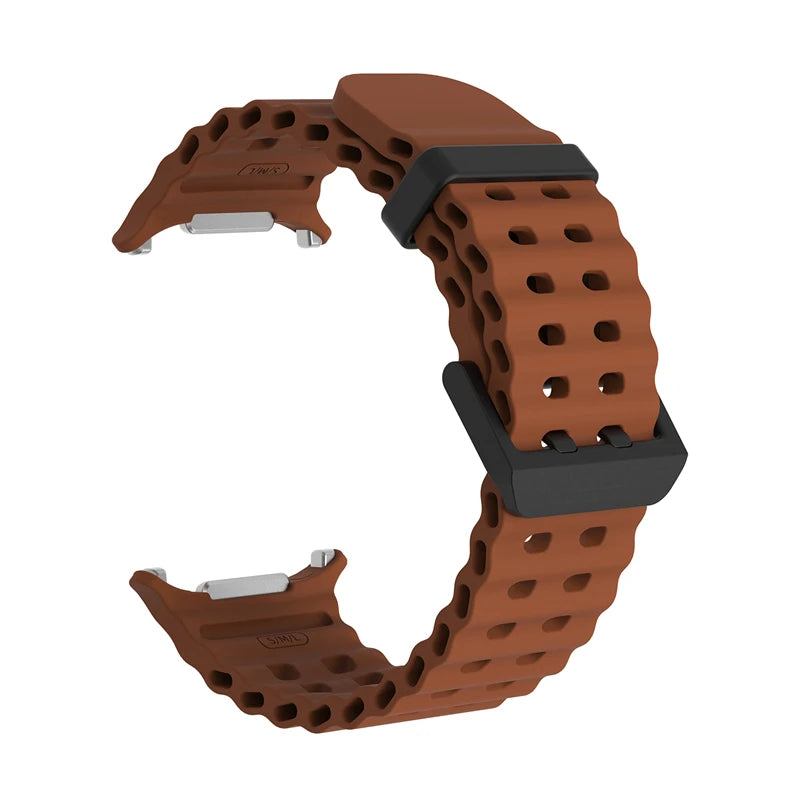 Marine Band For Samsung Galaxy Watch Ultra 47mm Sports Silicone Strap Bracelet For Samsung Galaxy Ultra Watchband Accessories