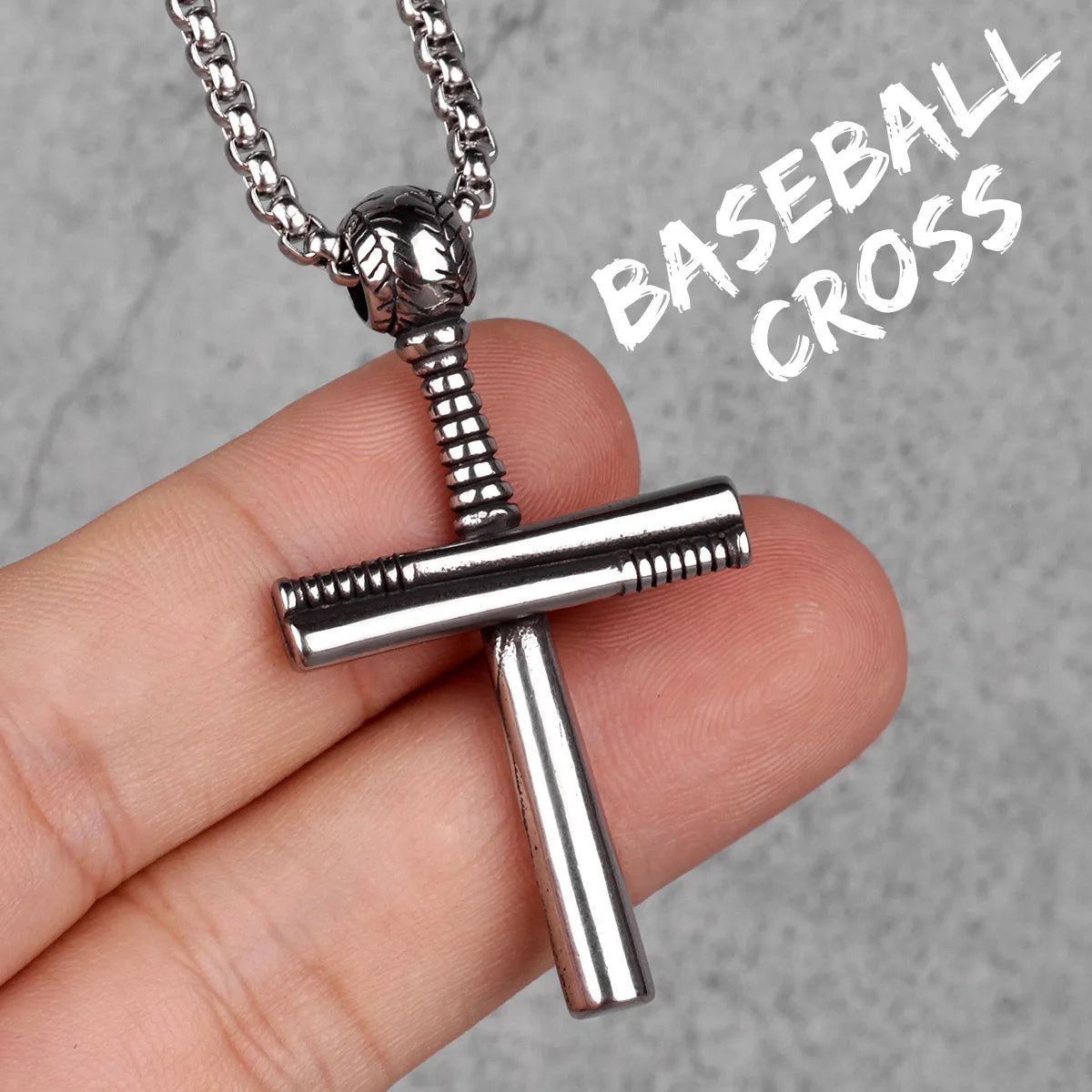 Religion Kreuz Halsketten 316L Edelstahl Männer Einfache Coole Kreuze Anhänger Kette Punk Rock Hiphop für Paar Schmuck Geschenk