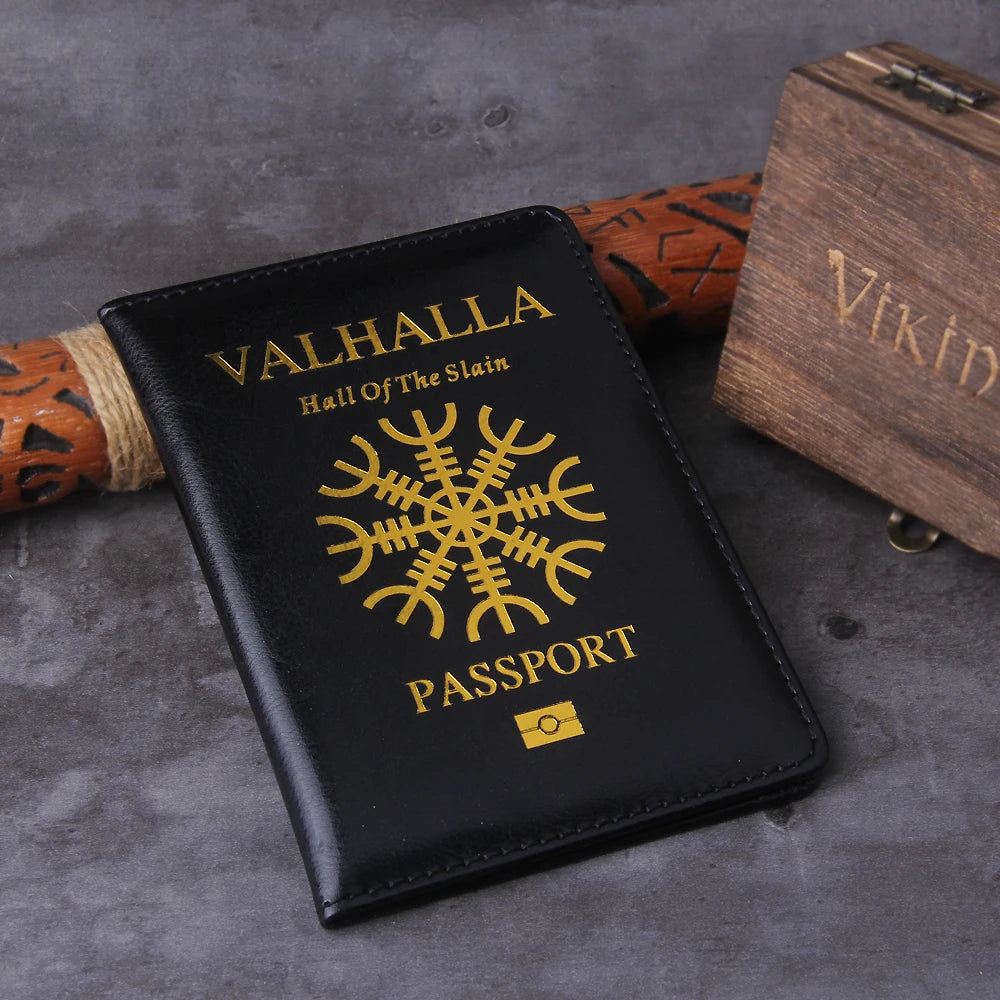 Funda para pasaporte Valhalla