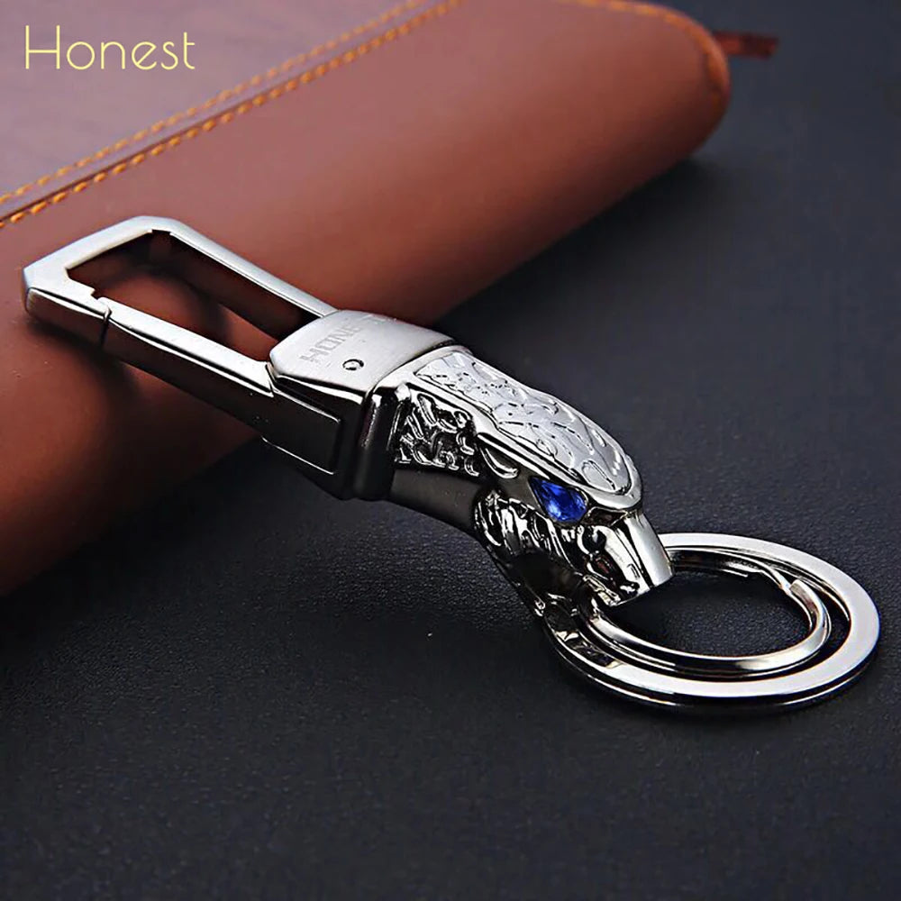 Luxury Keychains Men Women Car Key Chain for Key Ring Holder Jewelry Genuine Leather Rope Bag Pendant Custom Engraving Best Gift