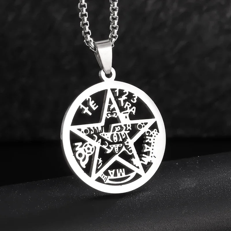 New Fashion Zircon Star of David Pendant Men Women Trend Charm Hexagonal Star Necklace Daily Casual Jewelry Gift