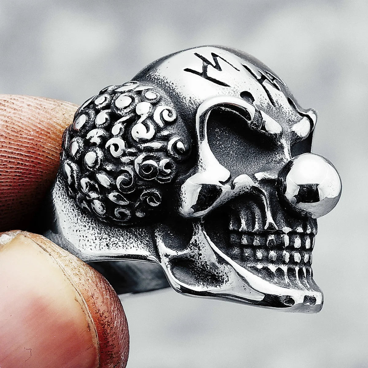 Edelstahl Männer Ring Octopus Skeleton Kapitän Punk HipHop Retro Pirat für Biker Männlich Junge Schmuck Beste Geschenk Dropshipping