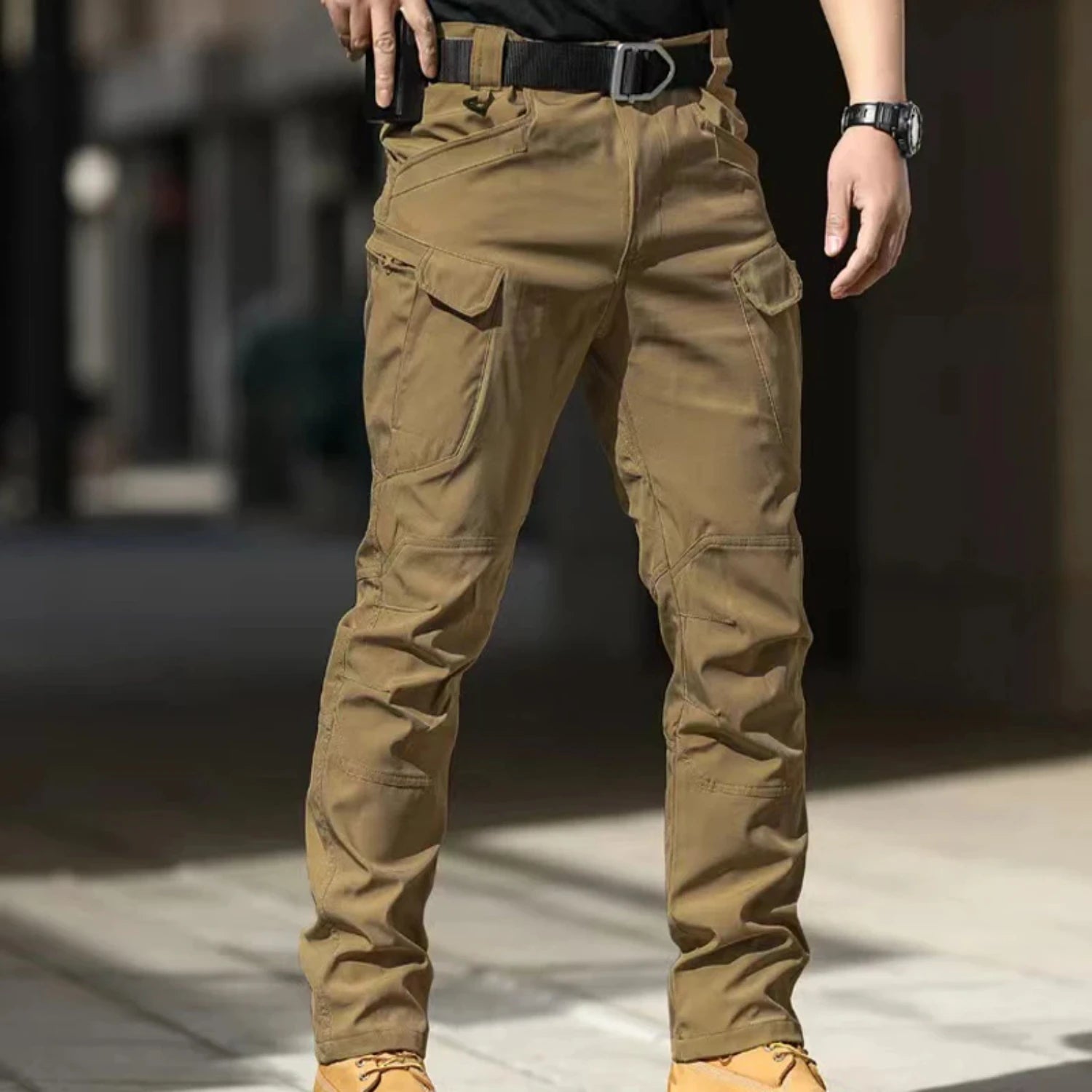 New Men's Tactical Cargo Pants M-4XL Elastic Spring Autumn Fall Fishing Climbing Trekking Hiking Camping Hunting Outdoor Trouser