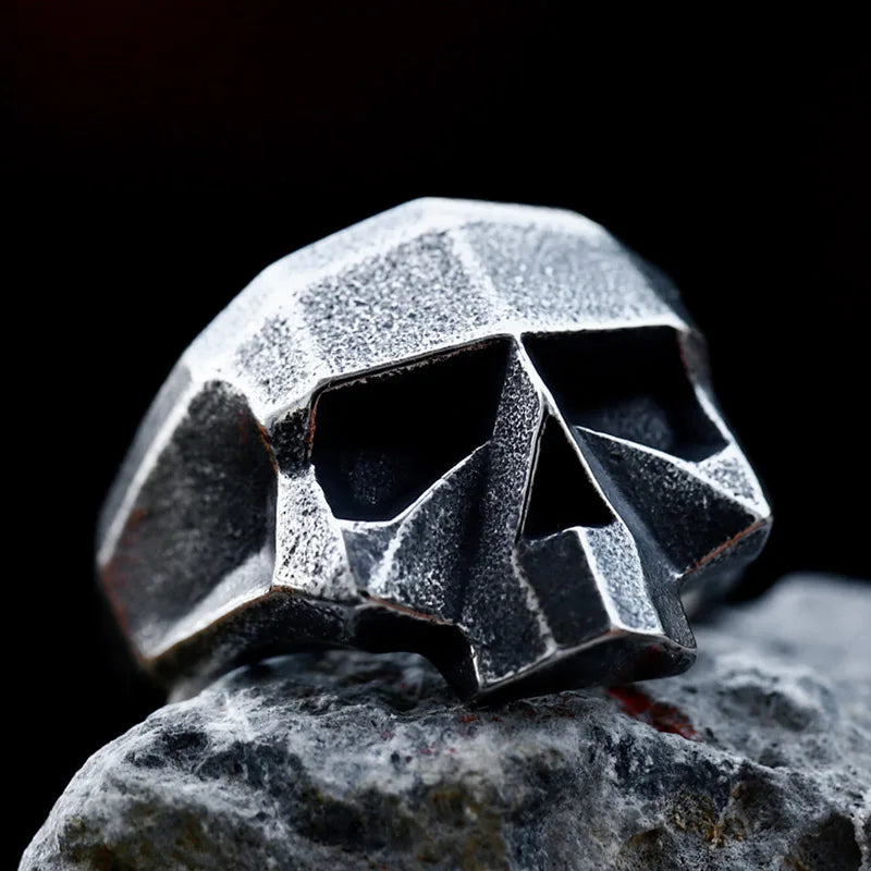 316L Stainless Steel Skull Ring