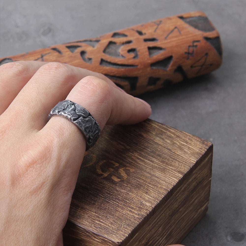 Viking Nordic Style Stainless Steel Celtics Knot Ring