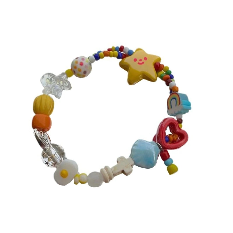 Colorful Beaded Summer Bracelet