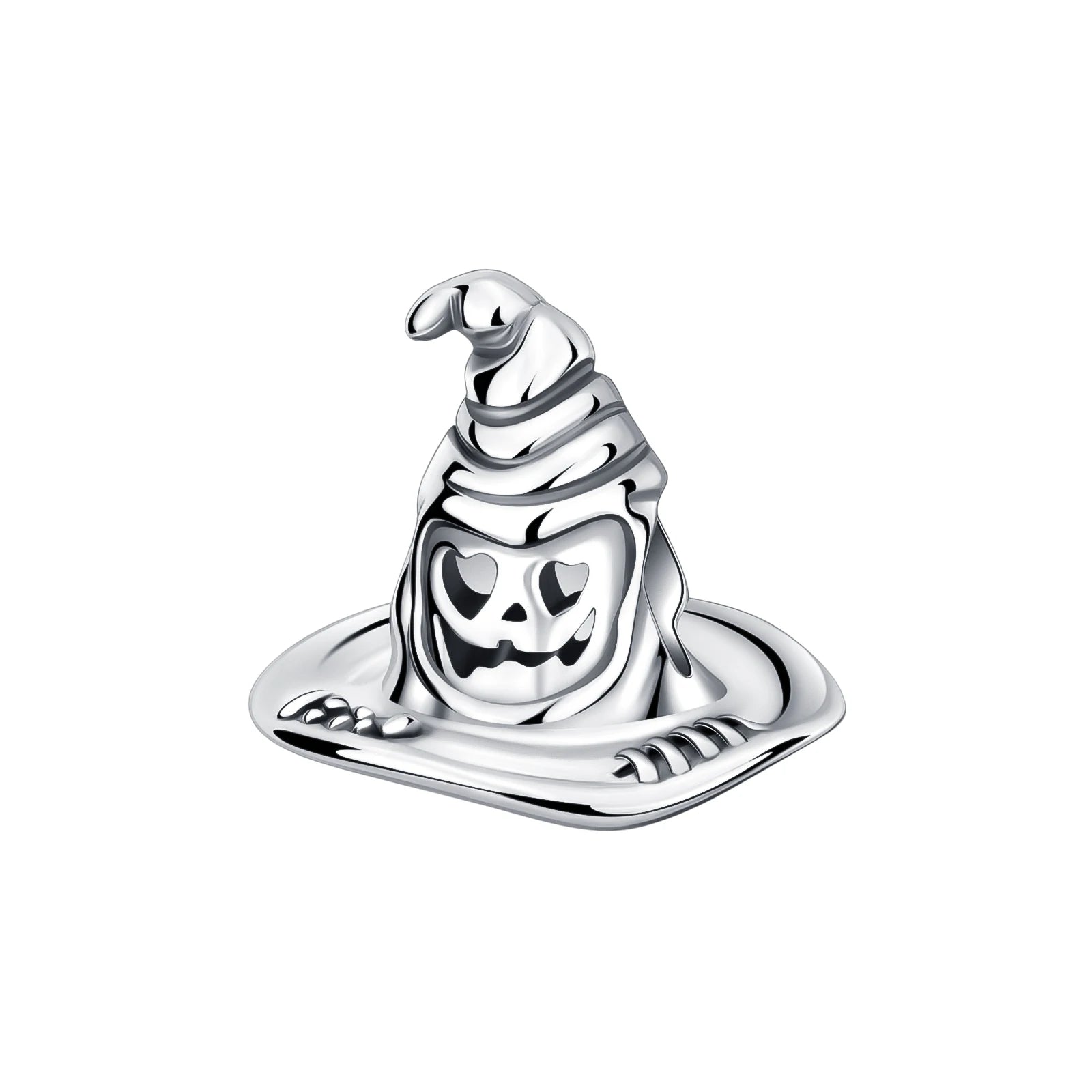 New 925 Sterling Silver Pumpkin Skull Cat Rose Halloween Beads Charms Fit Original Pandora Bracelets Women Jewelry DIY Gift