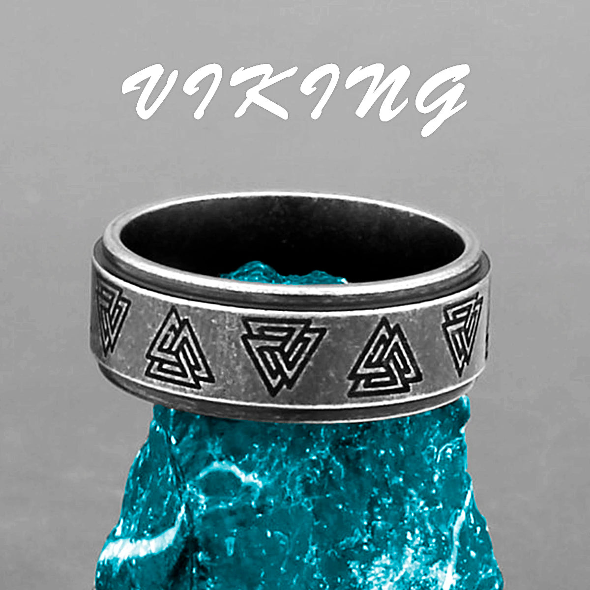 Simple Punk Retro Black Stainless Steel Mens Rings for Women Couple Lover Boy Girlfriend Biker Jewelry Creativity Gift Wholesale