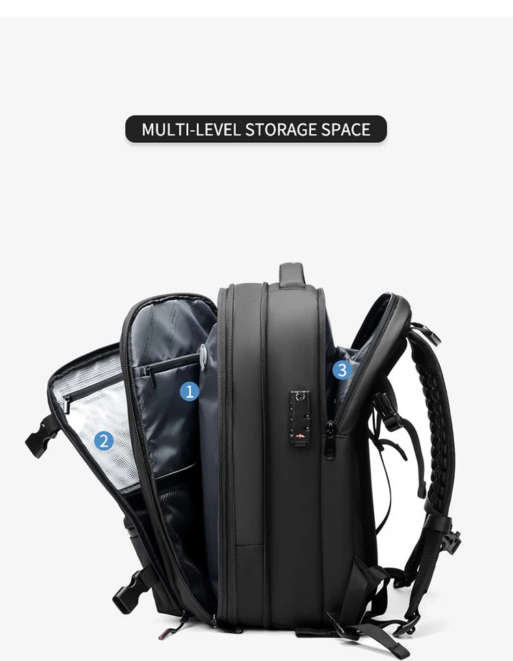 Vacuum Compression Backpack for Travel