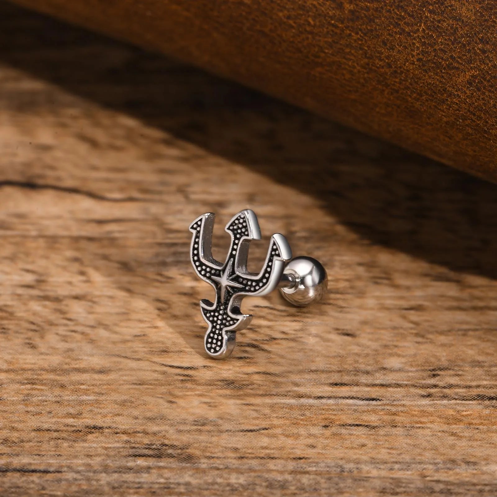 Trident Stud Earrings