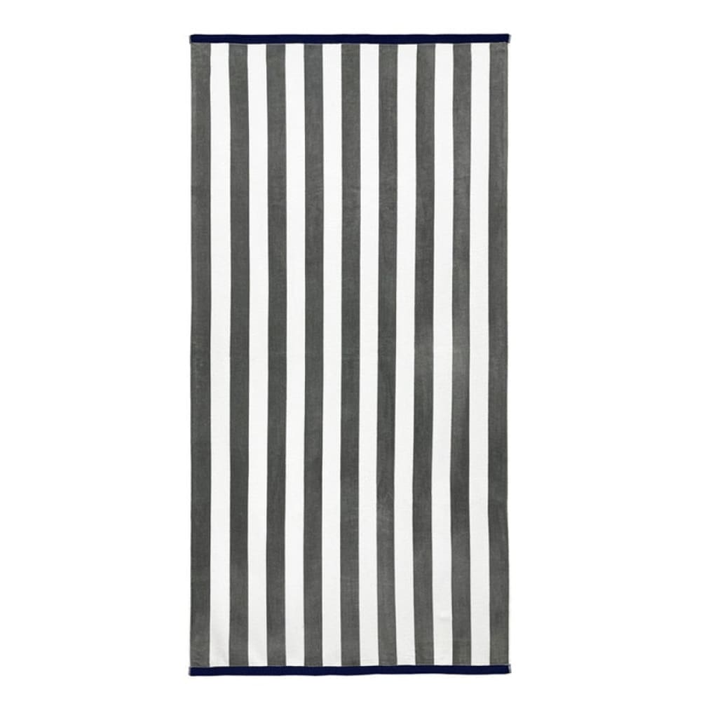 Black And White Beach Towel