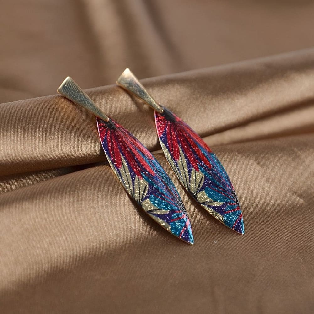 Bohemian Beach Metal Earrings