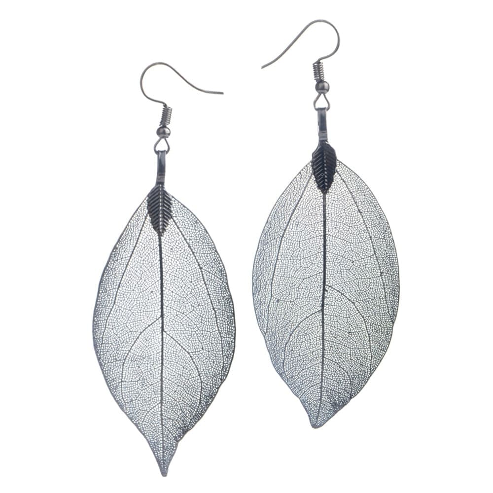 Boho Leaf Beach Earrings