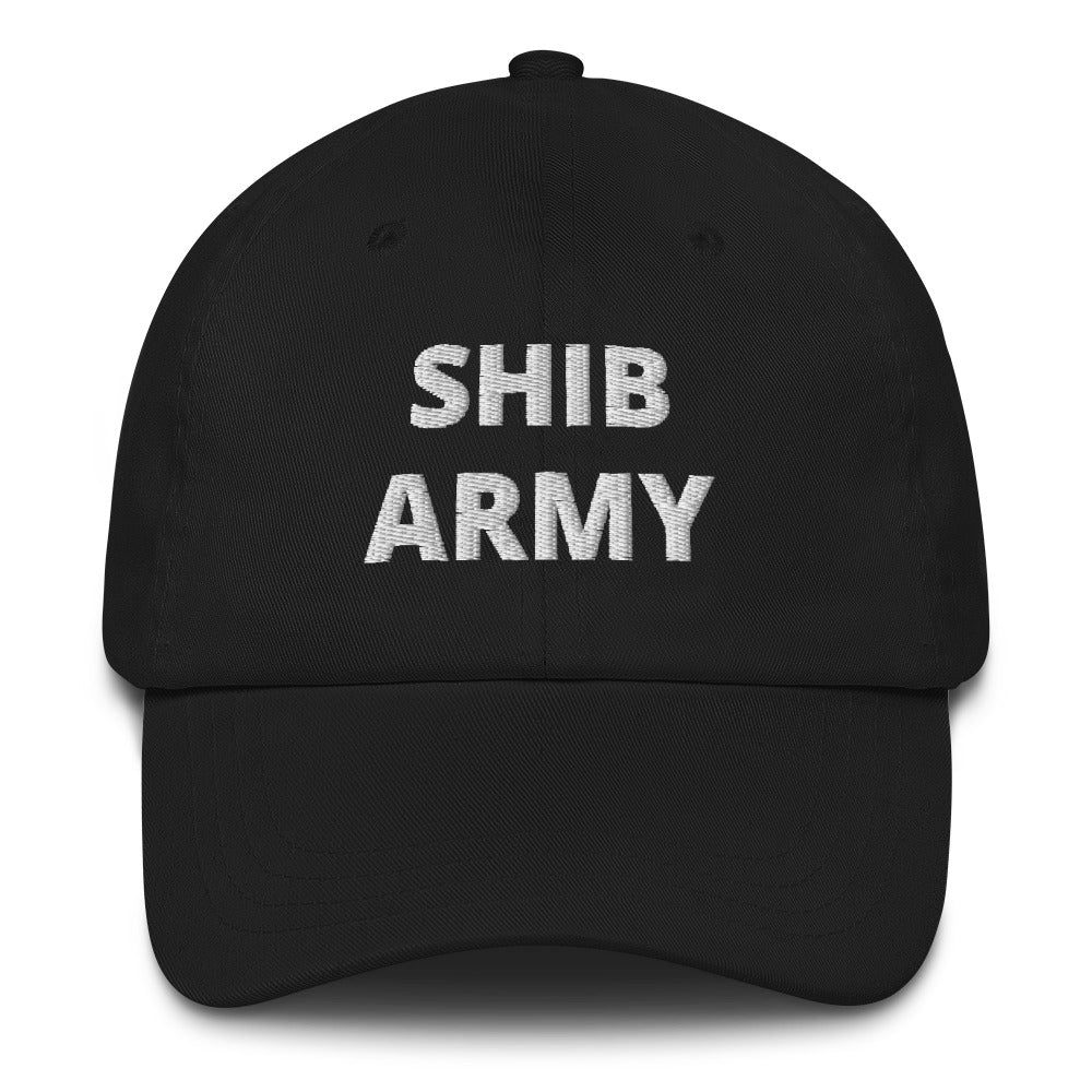 Shib Army Hat, Shiba Inu Coin, Shiba Inu Hat, Shiba Inu Token, Shib Coin Hat, Shiba Coin, Shiba Inu Token Dad hat, Shiba Inu Crypto, Crypto - Madeinsea©