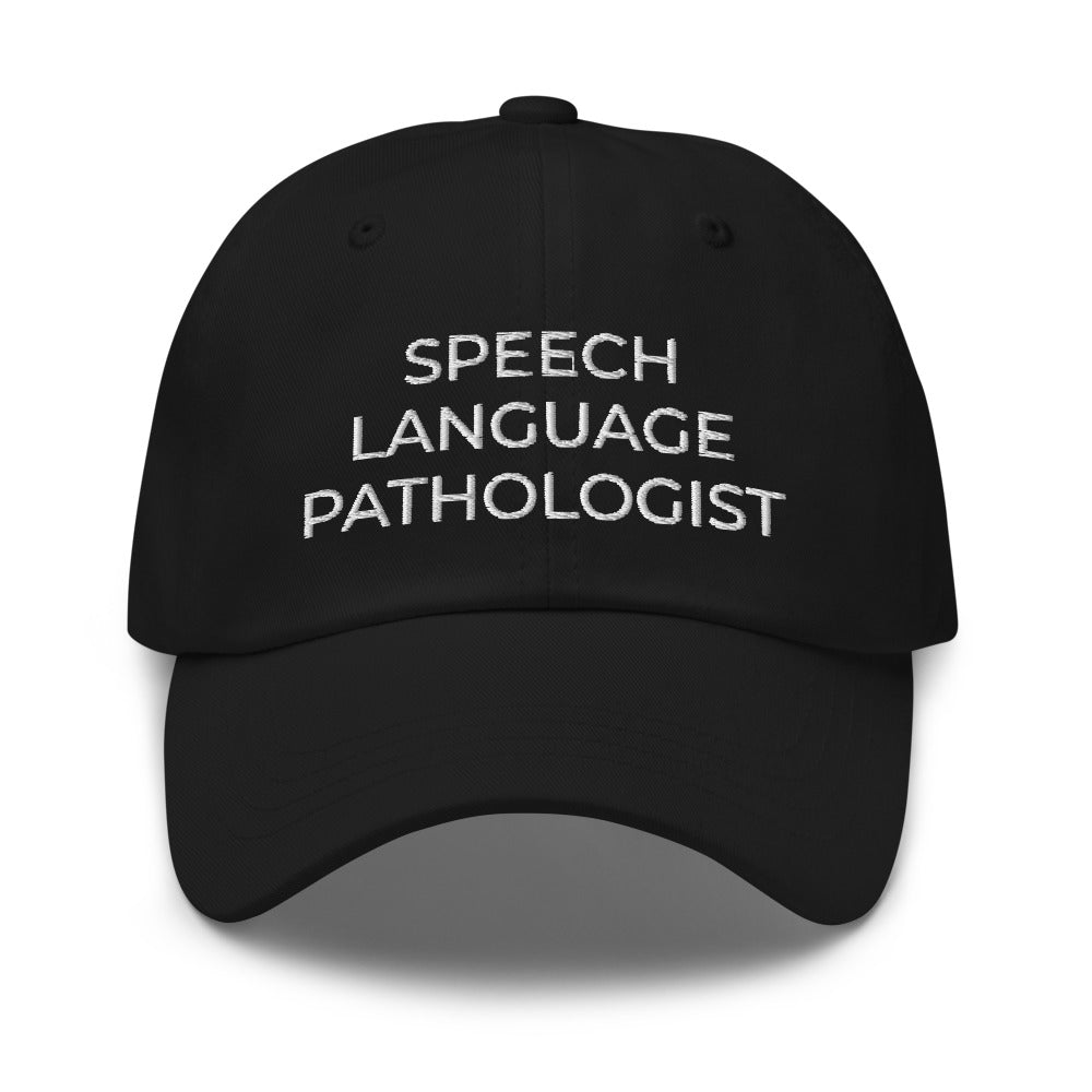 Logopeda, Patólogo del habla, Sombrero de logopeda, Futuro SLP, Logopedia, Patólogo del habla y lenguaje, Sombrero de papá SLP