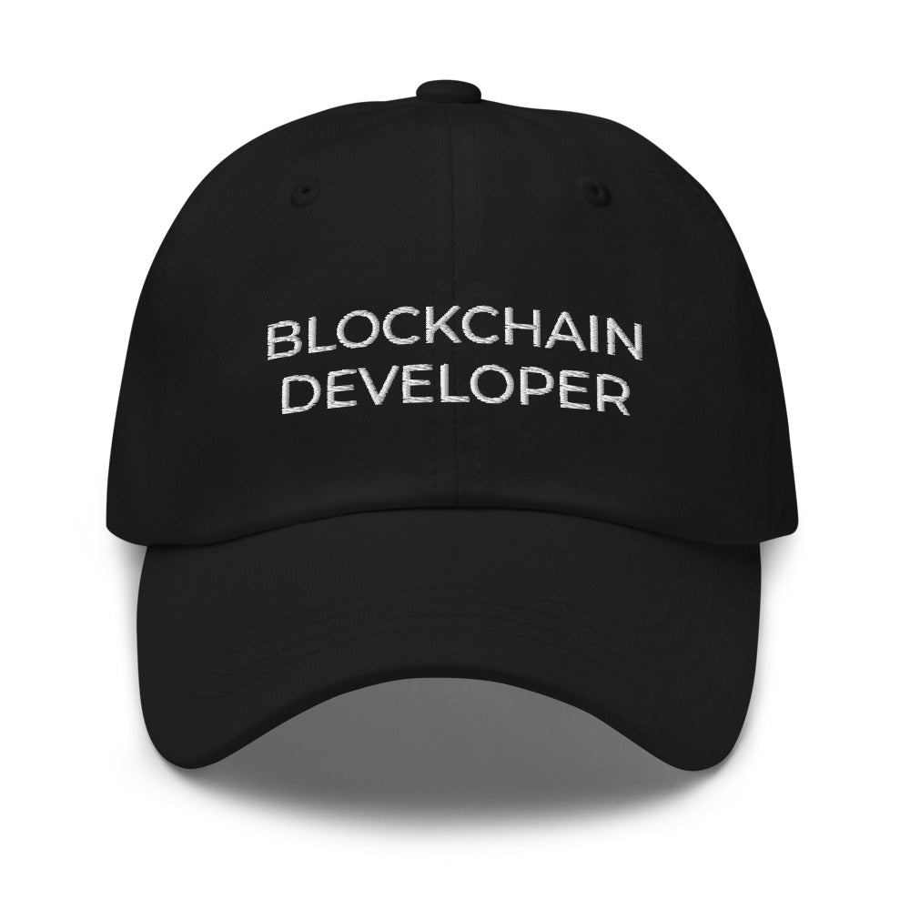 Blockchain Developer Hat, Blockchain Developer Dad hat, Blockchain Developer, Blockchain Developer gift, Blockchain Developer Baseball Cap - Madeinsea©