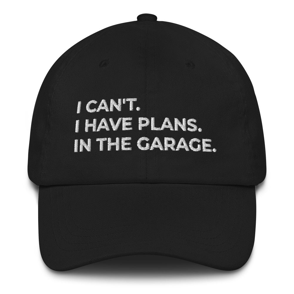Car Mechanic Hat, Car Engineer Cap, I Cant I Have Plans In The Garage, Funny Mechanic Gift, Proud Mechanic, Auto Mechanic Gift, Mechanic Cap