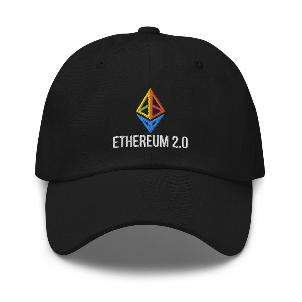 Ethereum 2.0 Hat, Ethereum 2.0, Ethereum 2.0 Cap, Ethereum 2.0 Crypto Hat, Ethereum 2.0 Cryptocurrency, Ethereum 2.0 Logo, Ethereum Dad hat - Madeinsea©