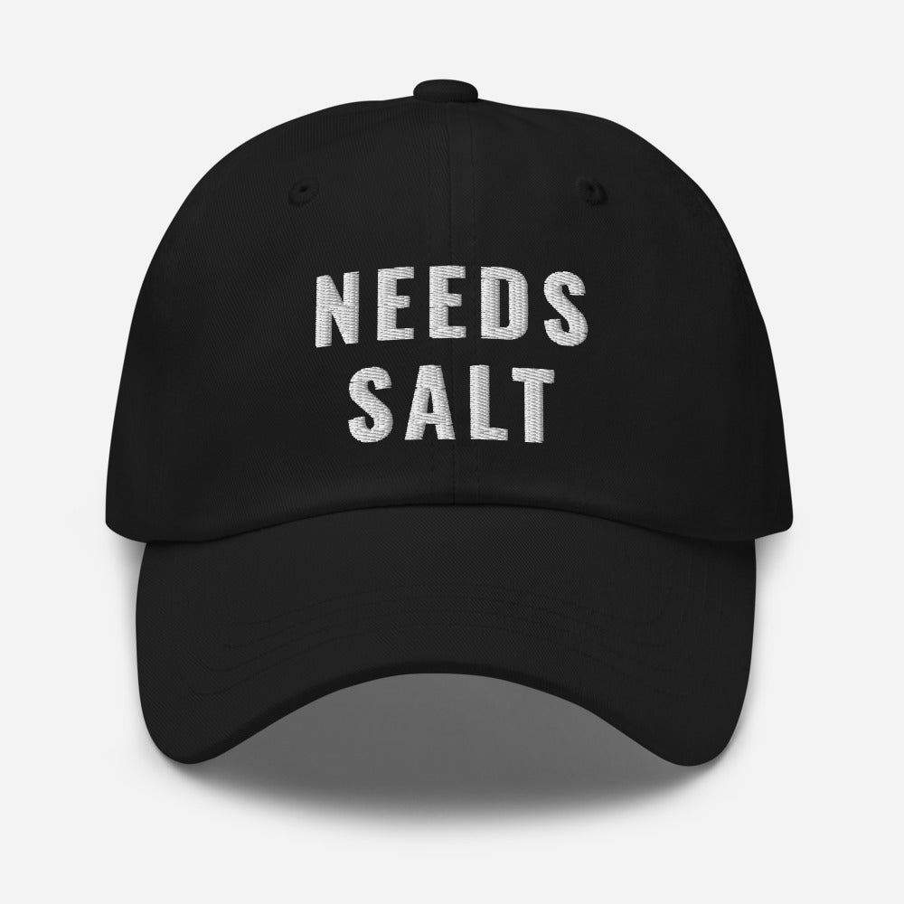 Needs Salt Hat, Chef Hat, Culinary Hat, Cooking Hat, Chef Gift, Funny Chef Hat, Gift For Chef, Chef Cap, Foodie Hat, Chef Funny Hat, Cook - Madeinsea©