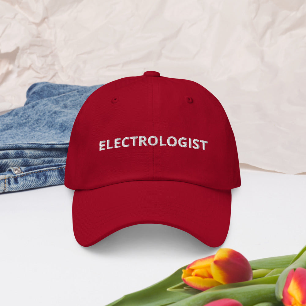 Electrologist Hat, Electrologist Gift, Funny Electrologist Present, Electrology Cap, Funny Electrologist Hat, Electrologist Birthday Gift