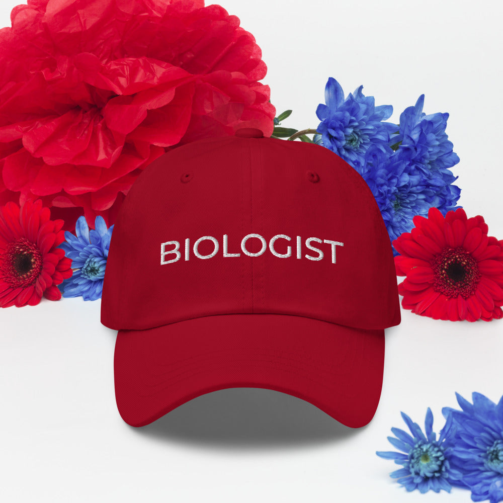 Biologist Hat, Biologist Gift For Biologist, Biology Hat, Biology Gift, Biology Teacher, Scientist Cap, Science Hat, Microbiologist - Madeinsea©