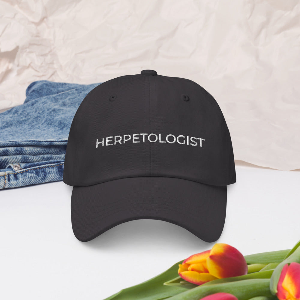 Herpetologist Hat, Herpetologist Gift, Herpetology Hat, Herp Hat, Herpetology Gift, Herping Fan, Herpetologist Dad Cap, Herpetologist Funny - Madeinsea©