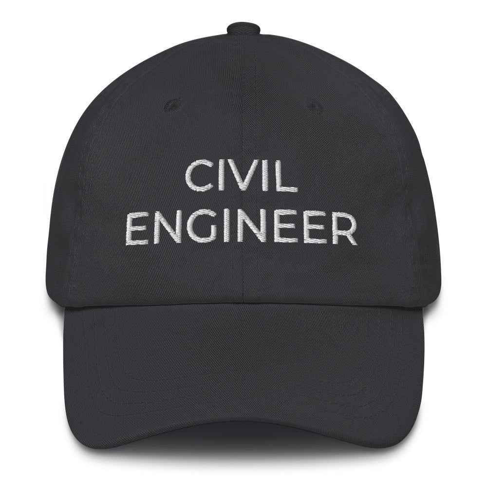 Funny Civil Engineer Hat, Civil Engineer Gift, Civil Engineer cap, Best Civil Engineer, Engineer Graduate, Engineer Funny Dad hat - Madeinsea©