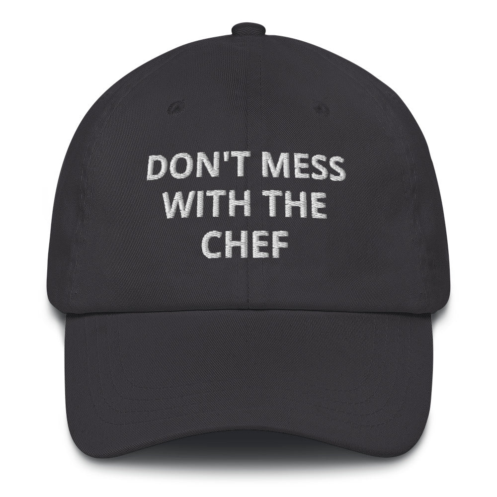 Don&#39;t Mess With The Chef Hat, Funny Chef Hat, Funny Chef Gift, Cook Gift, Cook Hat, Cooking Gift, Cooking Hat, Funny Gift for Chef - Madeinsea©