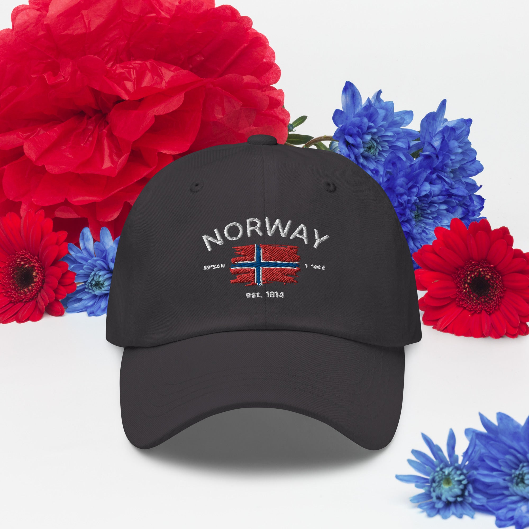 Norway Flag Hat, Norwegian Dad Hat, Norge Hat, Oslo Norway Cap, Oslo Gifts, Norway Family Travel Hats, Norway Lover, Norway Flag Hat