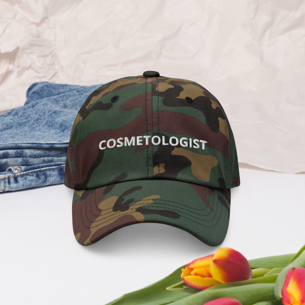 Cosmetologist Gifts, Cosmetology Hat, Cosmetologist Birthday Gifts for Men and Women, Cosmetologist Dad Cap, Cosmetologist, Cosmetology