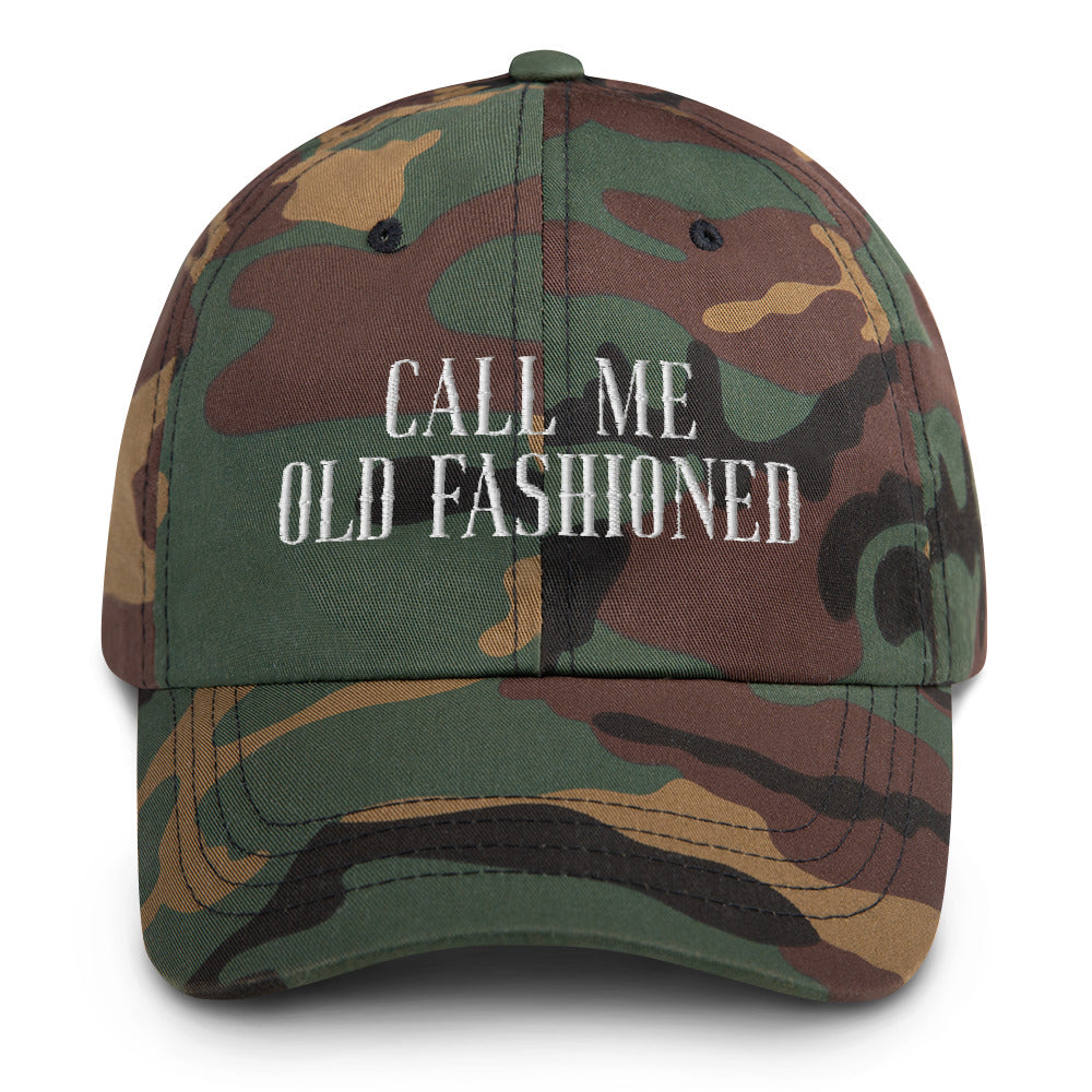 Call Me Old Fashioned Hat, Whiskey Funny Gift, Whiskey Lover Hat, Bourbon Lover Gifts, Drinking Dad Cap, Funny Bourbon Drinking Gift Hat - Madeinsea©