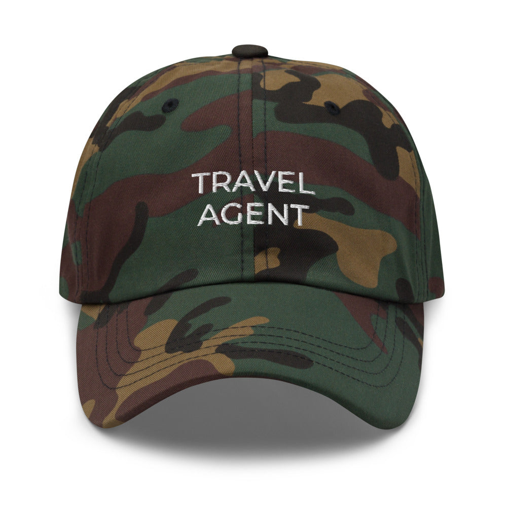Travel Agent Hat, Travel Agent dad hat, Travel Agent baseball cap, Dad hat, Travel Agent gift, Travel Agent birthday present - Madeinsea©