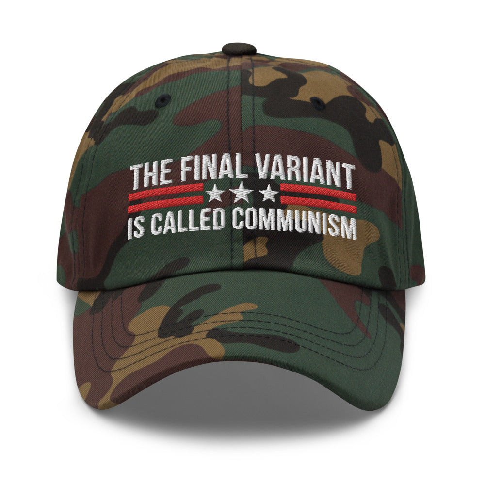 The final Variant Is Called Communism, American Patriot Hat, Republican Baseball Hat, Vintage Dad Hat, Conservative Hat, Republican Gifts - Madeinsea©