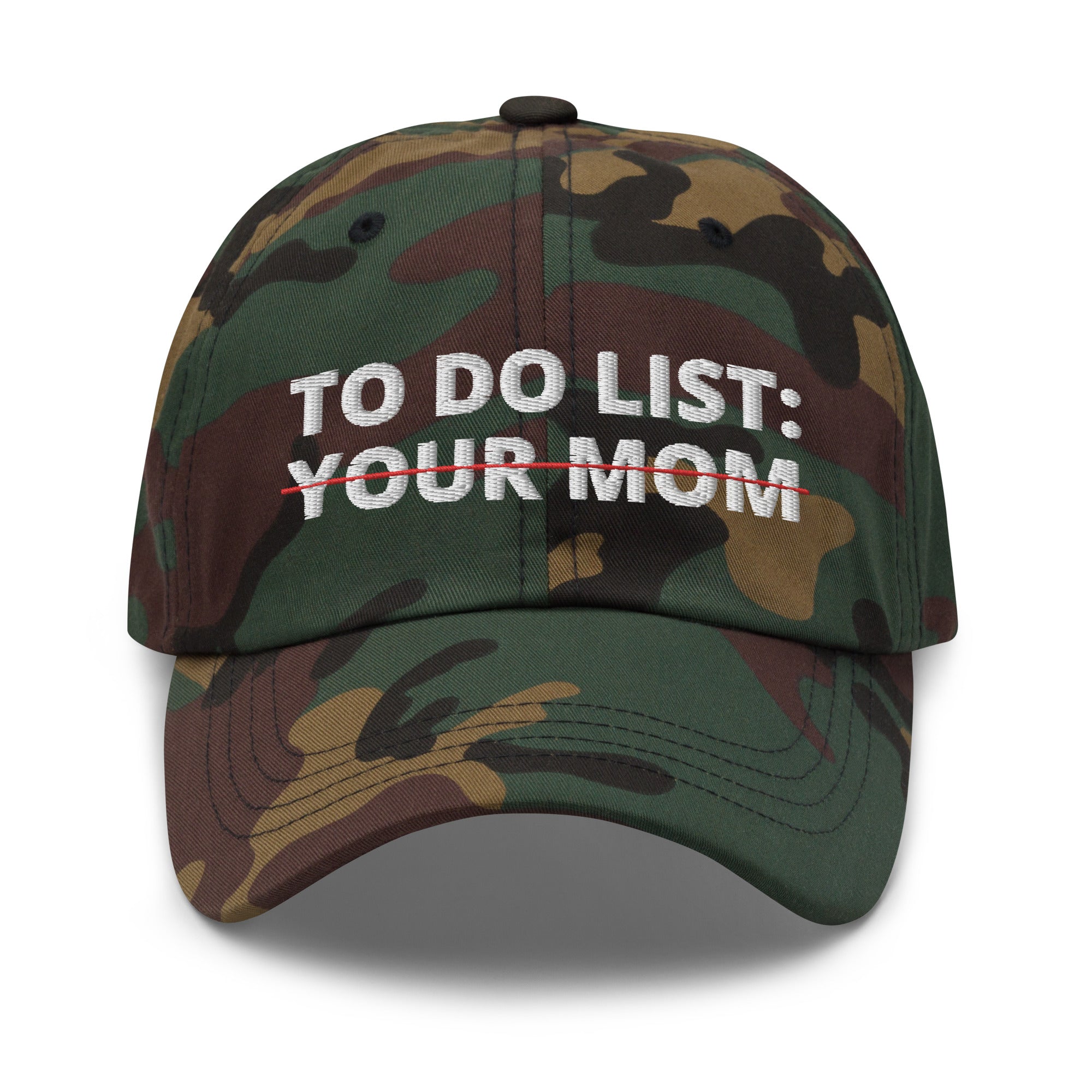 To Do List Your Mom Hat, Funny To Do List, Sarcastic To Do List, Sarcastic Gifts, Adult Humor Hat, Your Mom Cap, Funny Mom Jokes, Funny Hats - Madeinsea©