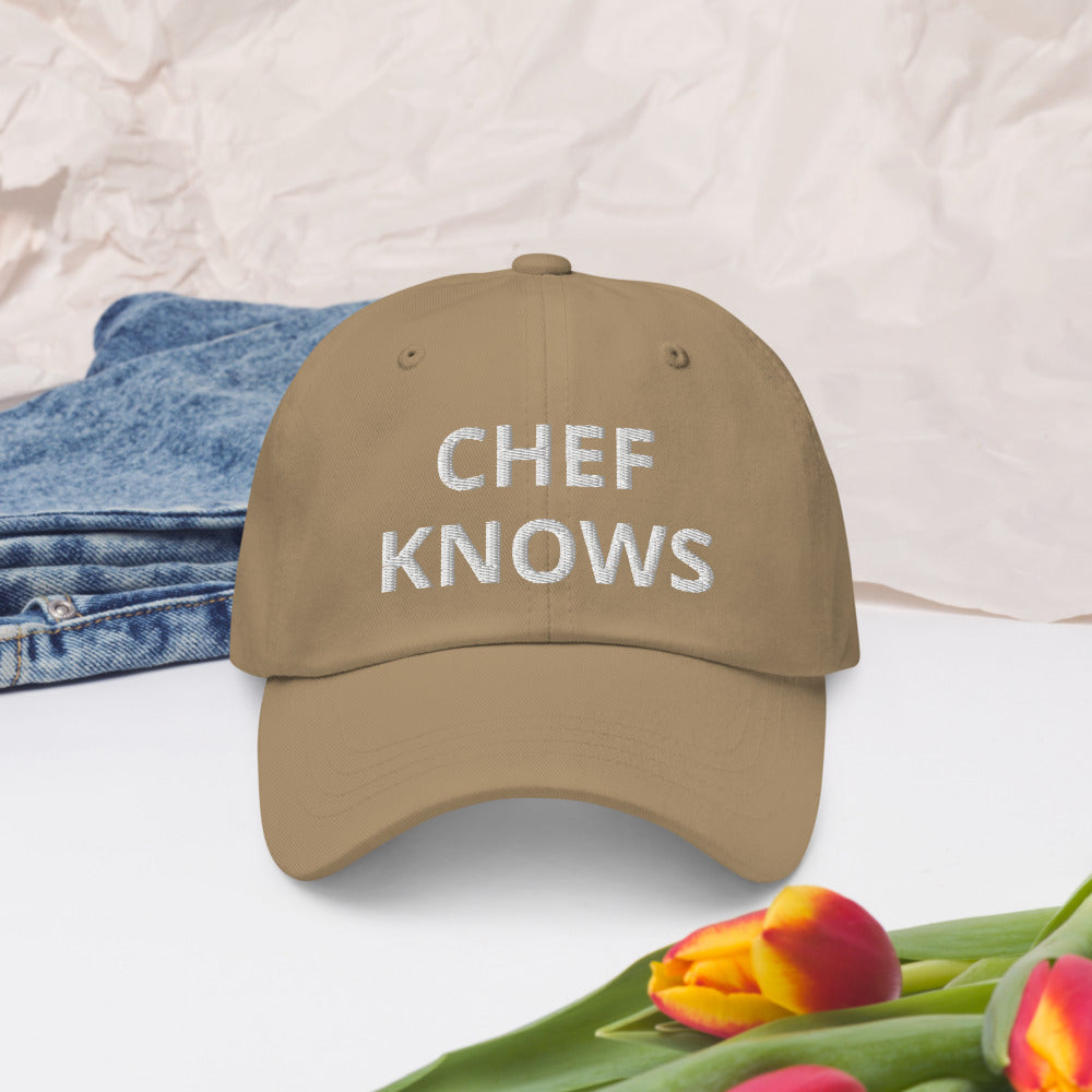 Chef Knows Hat, Chef Hat, Culinary Hat, Cooking Hat, Chef Gift, Funny Chef Hat, Gift For Chef, Chef Cap, Foodie Hat, Chef Funny Hat, Cook - Madeinsea©