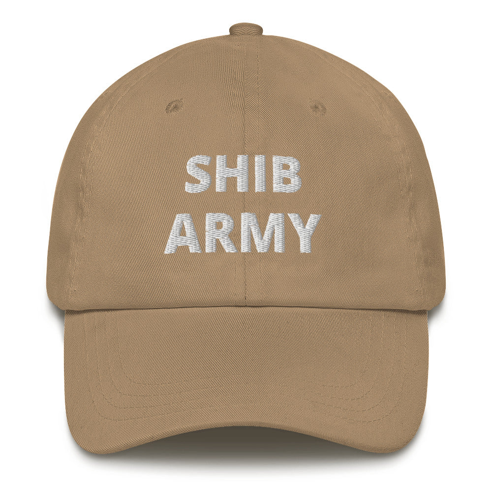 Shib Army Hat, Shiba Inu Coin, Shiba Inu Hat, Shiba Inu Token, Shib Coin Hat, Shiba Coin, Shiba Inu Token Dad hat, Shiba Inu Crypto, Crypto - Madeinsea©